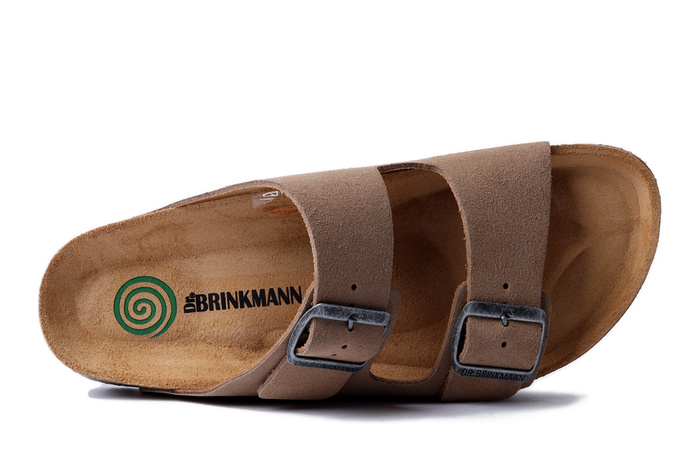 Dr. Brinkmann 600134-08 - klapki damskie beżowe