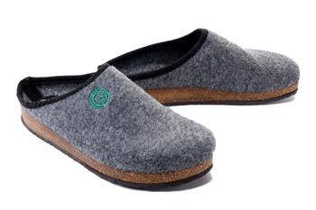 Dr. Brinkmann 220021-91 - kapcie męskie jasnoszare