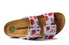Dr. Brinkmann 700742-04 - klapki damskie erdbeere
