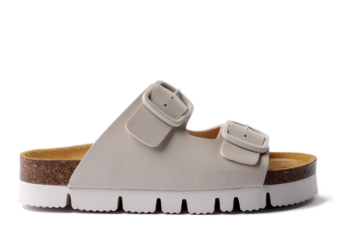 Dr. Brinkmann 700706-81 - klapki damskie offwhite