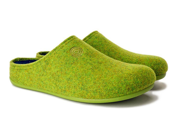 Dr. Brinkmann 320698-07 - klapki pistazie