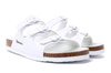 Dr. Brinkmann 703171-03 - klapki damskie/męskie białe