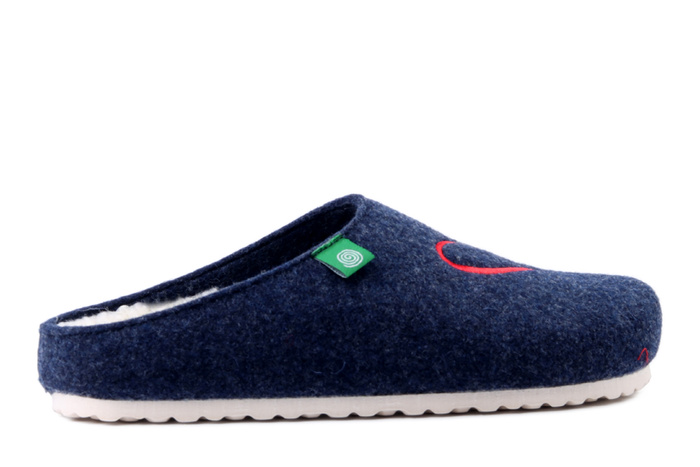 Dr. Brinkmann 320270-05 - kapcie damskie niebieskie