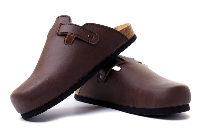 Dr. Brinkmann 600141-02 - klapki damskie/męskie brown