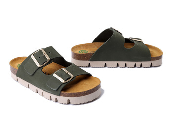 Dr. Brinkmann 700348-07 - klapki damskie olive