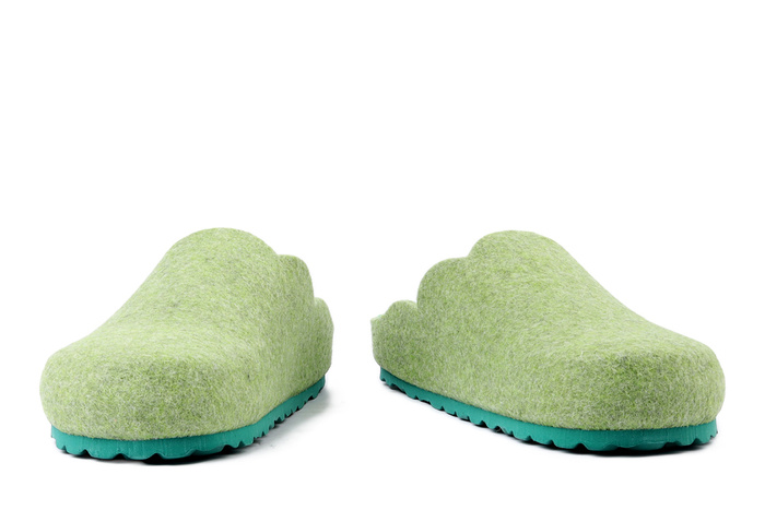 Dr. Brinkmann 320201-07 - klapki damskie pistazie