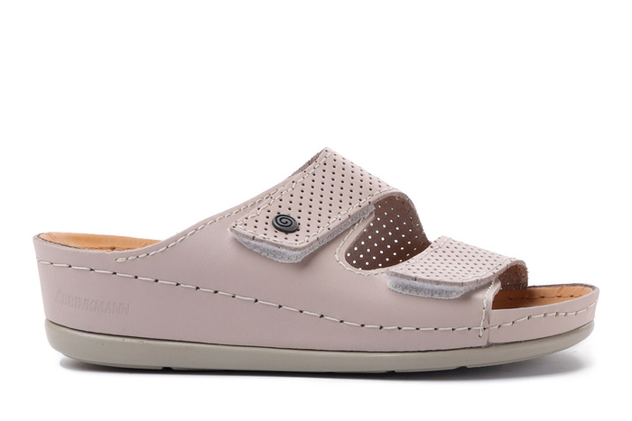 Dr. Brinkmann 700568-81 - klapki damskie beżowe