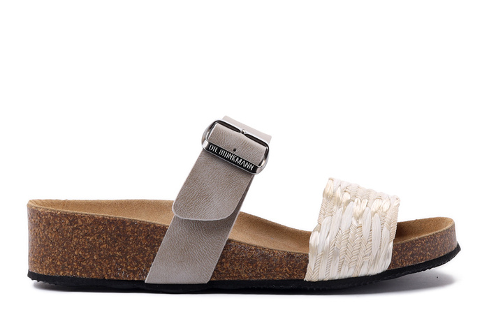 Dr. Brinkmann 700181-08 - klapki damskie beżowe