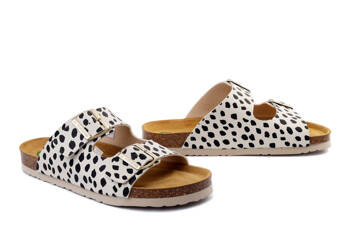 Dr. Brinkmann 700544-08 - klapki damskie beżowe