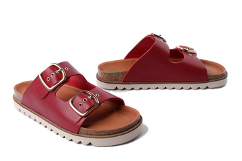 Dr. Brinkmann 700680-04 - klapki damskie czerwone