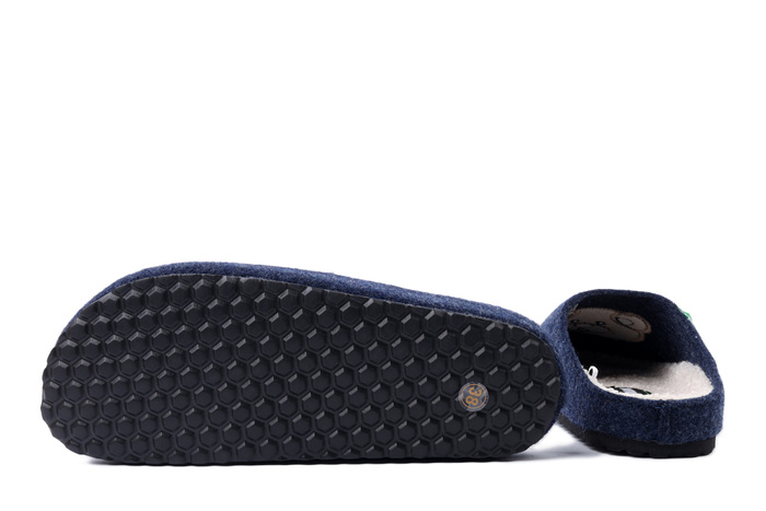 Dr. Brinkmann 320262-05 - kapcie damskie niebieskie