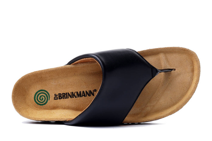 Dr. Brinkmann 700531-01 - klapki damskie czarne