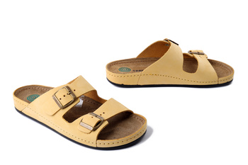 Dr. Brinkmann 700694-06 - klapki damskie gelb