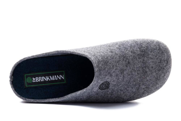 Dr. Brinkmann 220010-91 - klapki damskie/męskie jasnoszare