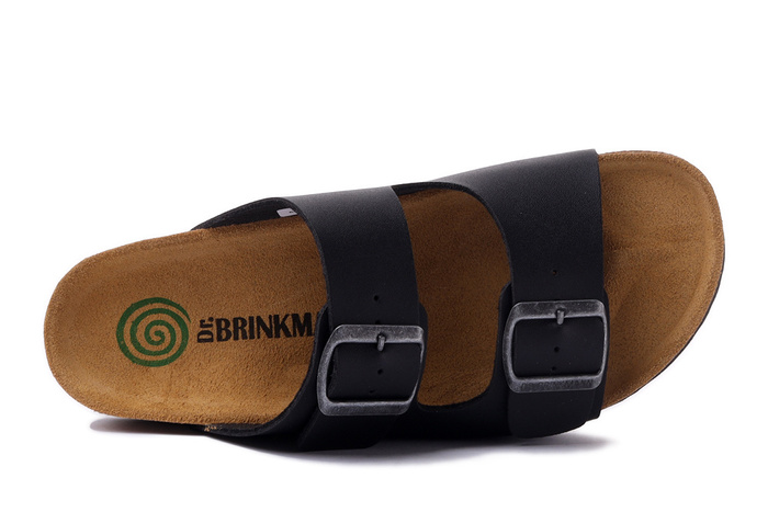 Dr. Brinkmann 600275-01 - klapki damskie/męskie czarne