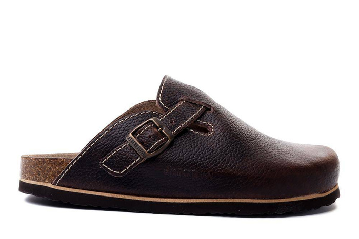 Dr. Brinkmann 600419-02 - klapki męskie brązowe