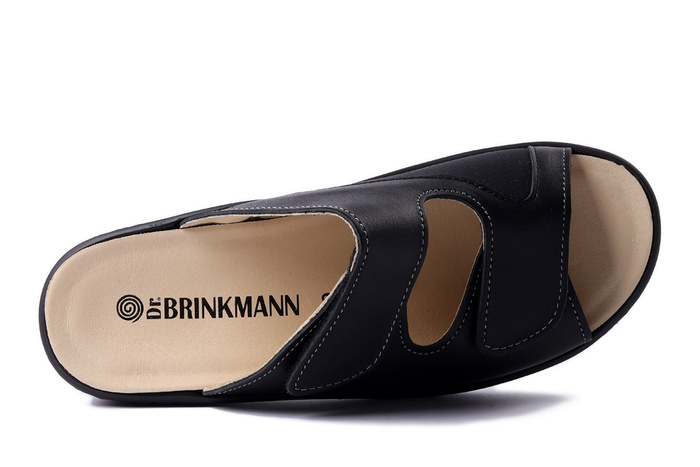 Dr. Brinkmann 700731-01 - klapki damskie czarne