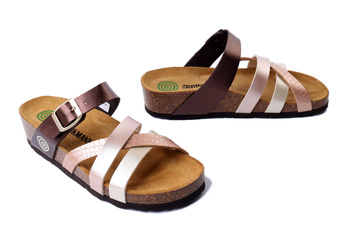 Dr. Brinkmann 700698-23 - klapki damskie bronze