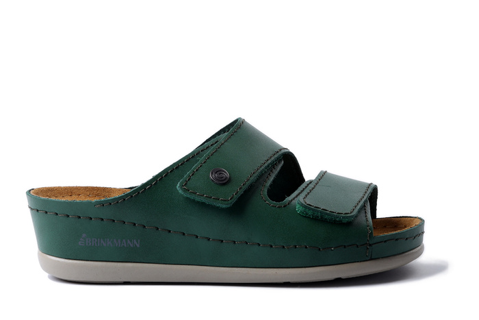 Dr. Brinkmann 700743-07 - klapki damskie zielone