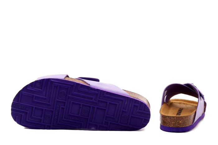 Dr. Brinkmann 700340-59 - klapki damskie lila