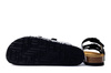 Dr. Brinkmann 700557-01 - klapki damskie schwarz/weiss