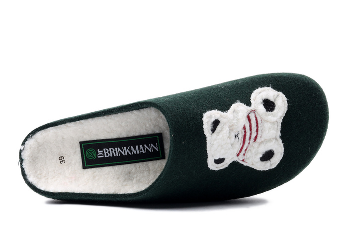 Dr. Brinkmann 320708-07 - kapcie damskie zielone