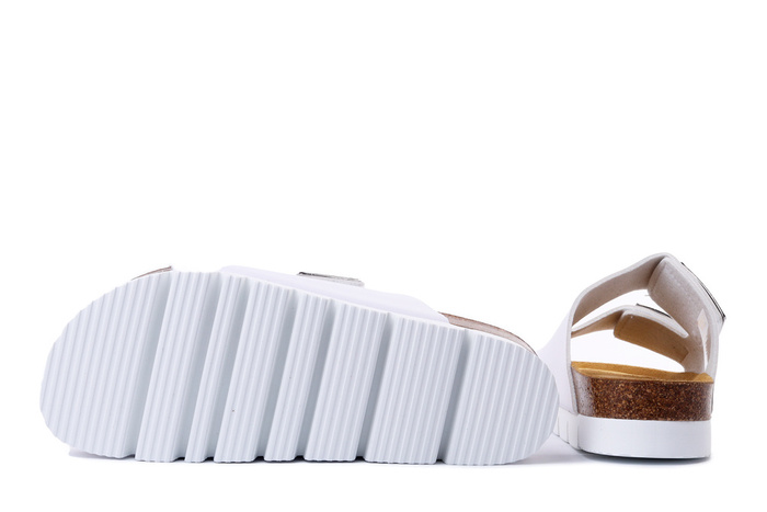 Dr. Brinkmann 700349-03 - klapki damskie białe