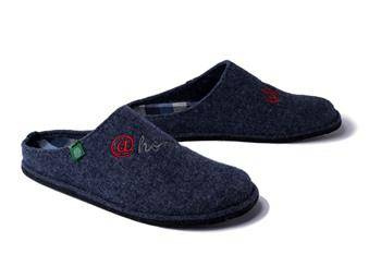 Dr. Brinkmann 220045-05 - kapcie męskie granatowe