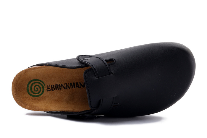 Dr. Brinkmann 600140-01 - klapki damskie/męskie czarne