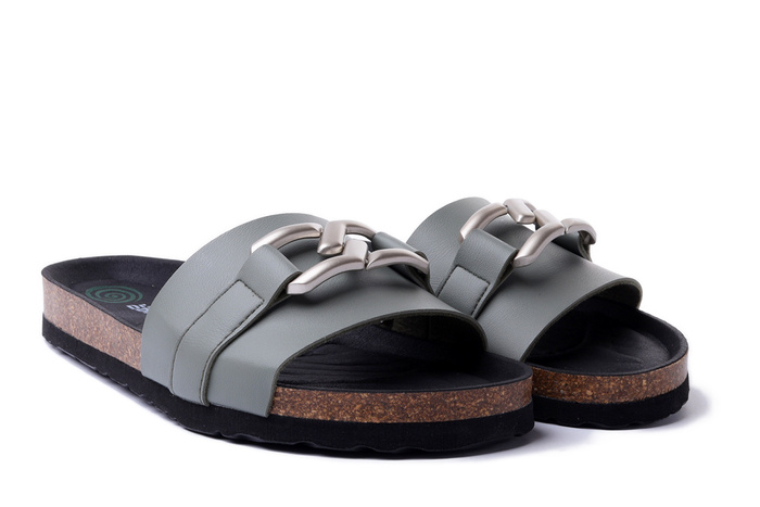Dr. Brinkmann 700559-07 - klapki damskie salbei