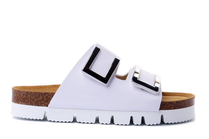 Dr. Brinkmann 700349-03 - klapki damskie białe