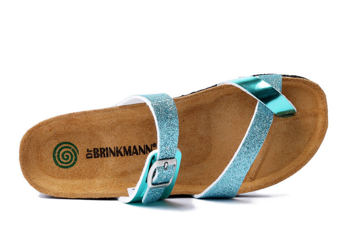 Dr. Brinkmann 700525-07 - klapki damskie zielone