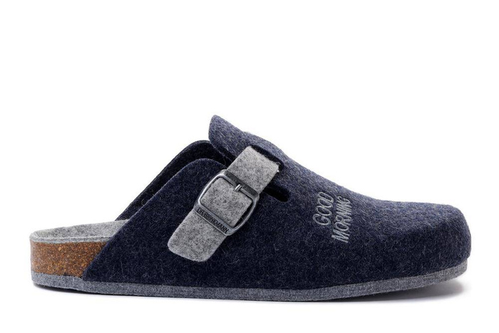 Dr. Brinkmann 220015-05 - kapcie męskie granatowe