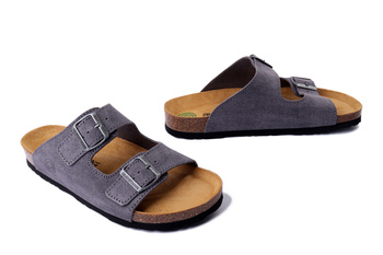 Dr. Brinkmann 600139-09 - klapki męskie szare