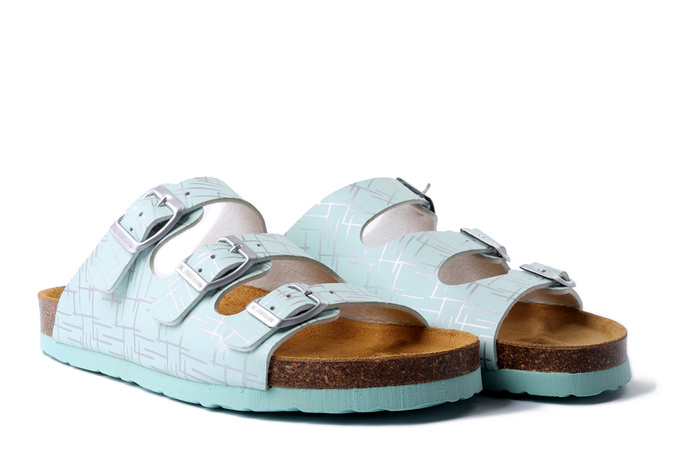 Dr. Brinkmann 700705-71 - klapki damskie mint