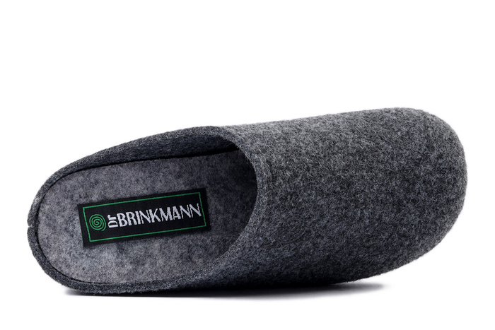 Dr. Brinkmann 320041-09 - kapcie damskie ciemnoszare