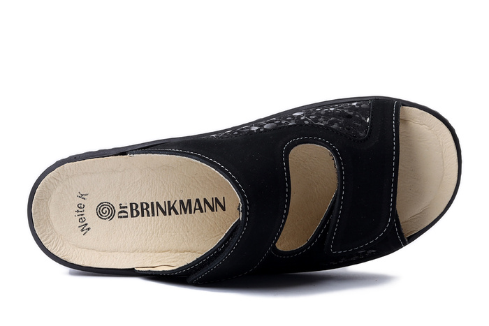 Dr. Brinkmann 700604-01 - klapki damskie czarne