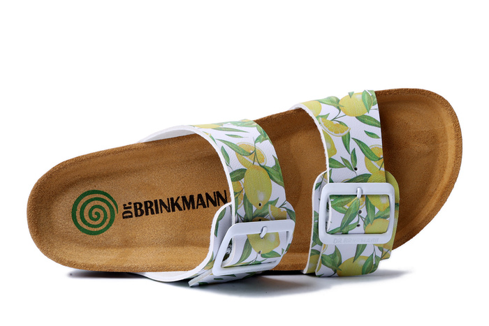 Dr. Brinkmann 700742-61 - klapki damskie zitrone