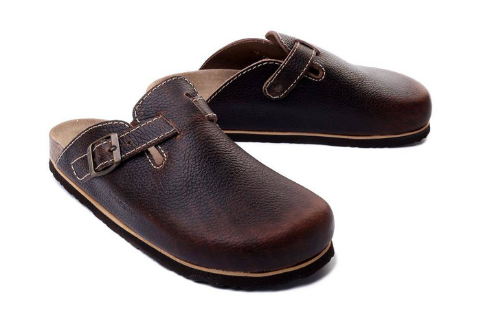 Dr. Brinkmann 600419-02 - klapki męskie brązowe