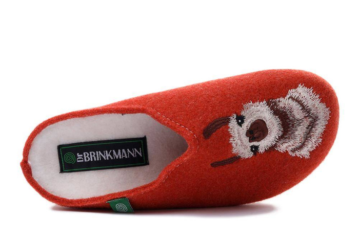 Dr. Brinkmann 320151-62 - kapcie damskie pomarańczowe