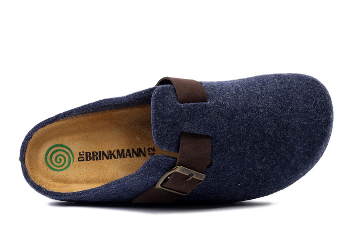 Dr. Brinkmann 220077-05 - klapki męskie niebieskie