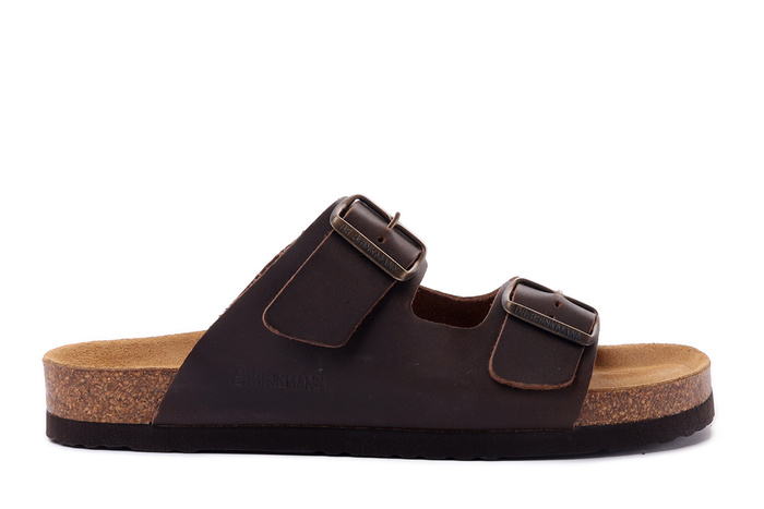 Dr. Brinkmann 600390-02 - klapki damskie marron