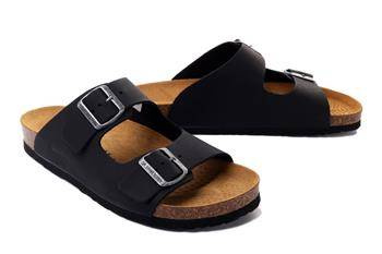 Dr. Brinkmann 600047-01 - klapki męskie czarne