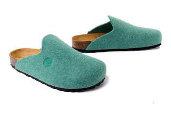 Dr. Brinkmann 320246-07 - kapcie damskie zielone