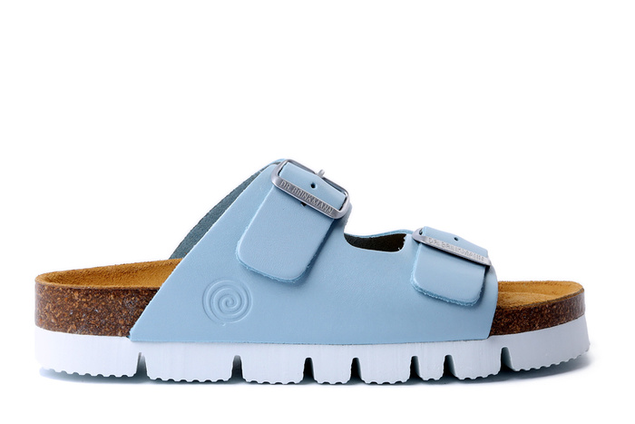 Dr. Brinkmann 700682-55 - klapki damskie hellblau