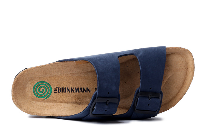 Dr. Brinkmann 600130-05 - klapki damskie niebieskie