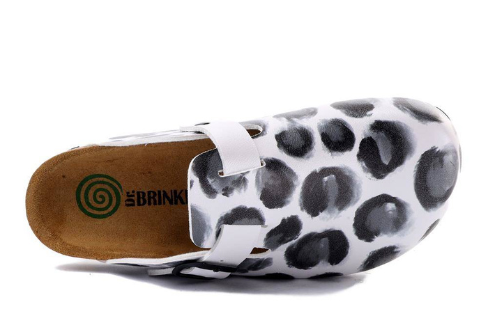 Dr. Brinkmann 600048-03 - klapki damskie białe