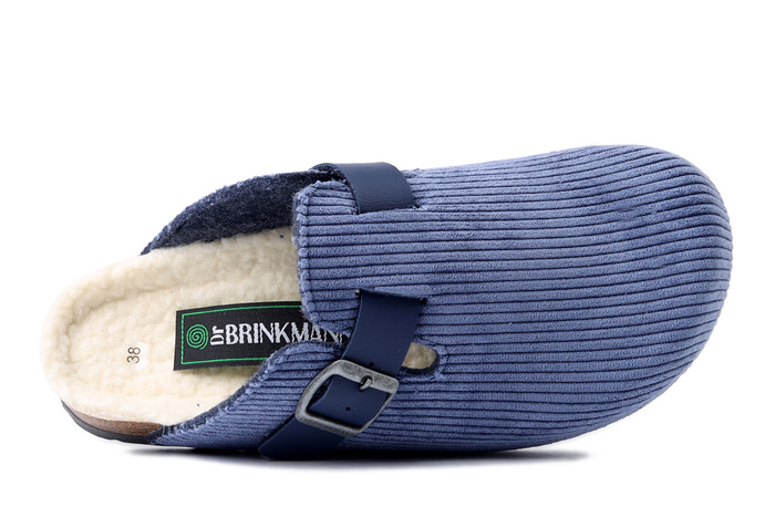 Dr. Brinkmann 320278-05 - kapcie damskie niebieskie