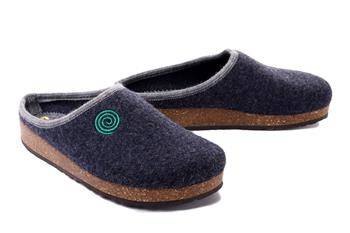 Dr. Brinkmann 320094-05 - kapcie damskie granatowe