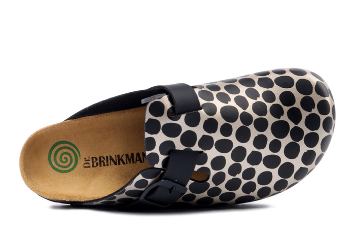Dr. Brinkmann 600113-01 - klapki damskie czarne